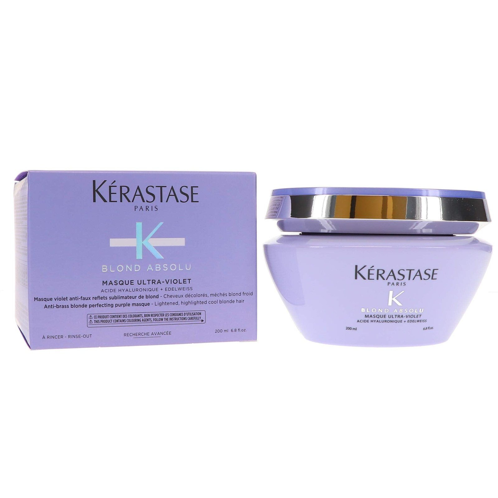 Blond Absolu Masque Ultra-Violet Hair Mask, 200ml Kérastase Blond Absolu Masque Ultra-Violet Hair Mask, 200ml